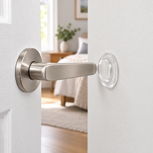 Silicone Door Handle Wall Protectors - 50 mm - 4 Pack - Clear