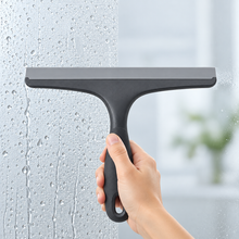Compact Glass Squeegee with Silicone Blade - 250 mm - Black