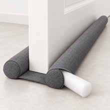 Double-Sided Under-Door Draught Excluder - 900 mm - Grey
