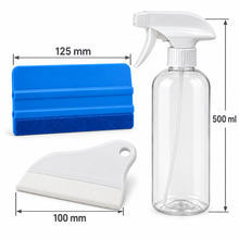 Window Film Application Tool Kit with Spray Bottle - 3 Piece